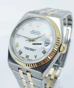 Fabulous Replicas Rolex Datejust Oysterquartz 17013 Caliber 5035 Quartz Movement 36x42mm Gold/steel Case Mens/unisex Watch