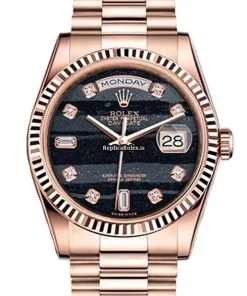 Superior Replica Rolex Day-date 36 118235f Automatic Movement 36mm Rose Gold Case Mens/unisex Watch