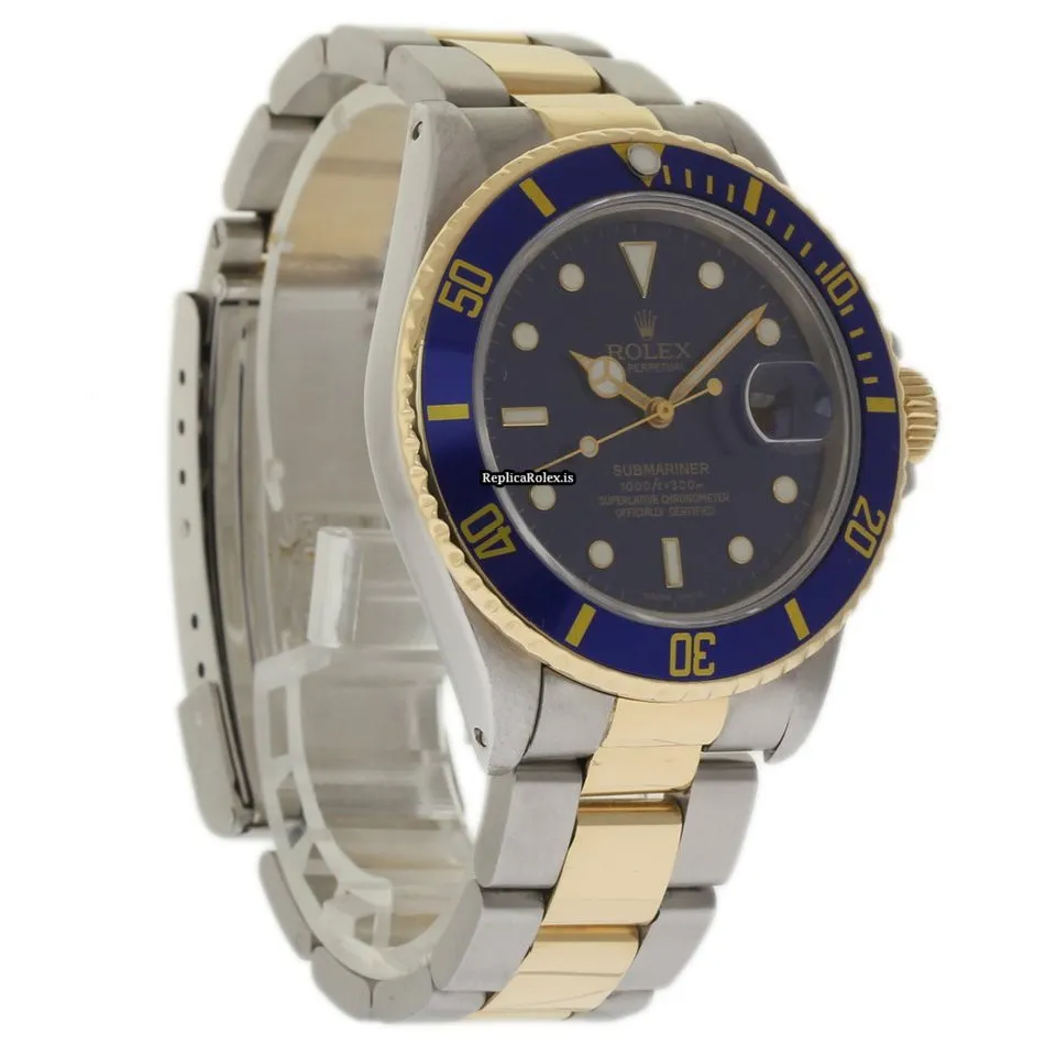 Superior Fake Rolex Submariner Date 16803 Automatic Movement 40mm Steel Case Mens/unisex Watch - Image 5