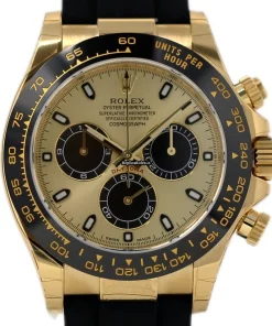 Top Fake Rolex Daytona 116518 Caliber 4130 Automatic Movement 40mm Yellow Gold Case Mens/unisex Watch