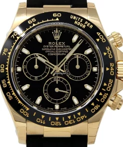 Defect Copies Rolex Daytona 116518 Caliber 4130 Automatic Movement 40mm Yellow Gold Case Mens/unisex Watch