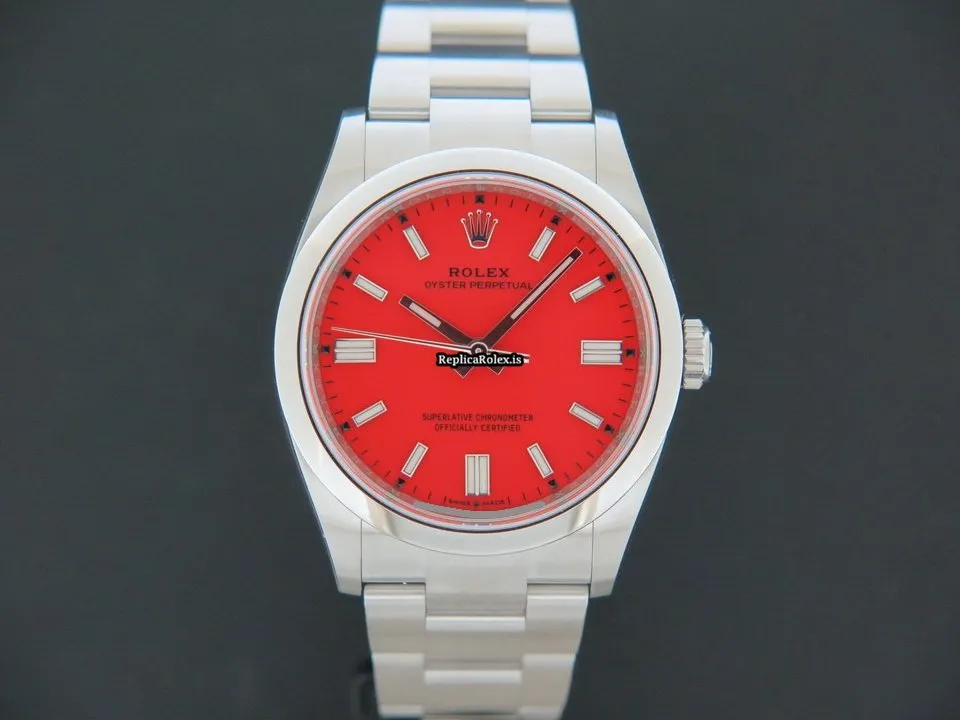 Wonderful Fake Rolex Oyster Perpetual 126000 Automatic Movement 36mm Steel Case Mens/unisex Watch - Image 3