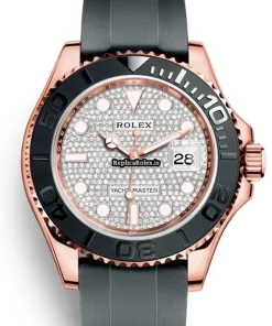 Trustworthy Replica Rolex Yacht-master 40 116655 Automatic Movement 40mm Rose Gold Case Mens/unisex Watch