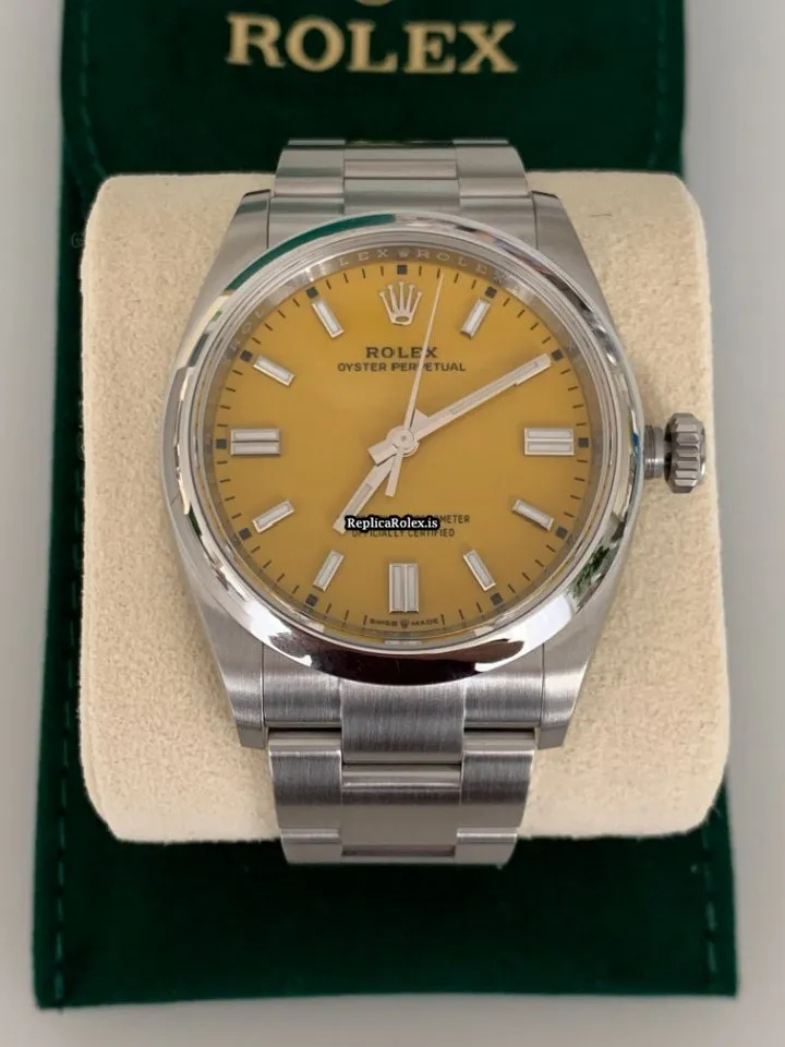 Fabulous Fake Rolex Oyster Perpetual 36 126000 Caliber 3230 Automatic Movement 36mm Steel Case Mens/unisex Watch - Image 8