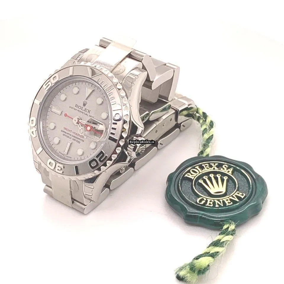 Trustworthy Imitation Rolex Yacht-master 169622 Caliber 2235 Automatic Movement 29mm Steel Case Womens Watch - Image 2