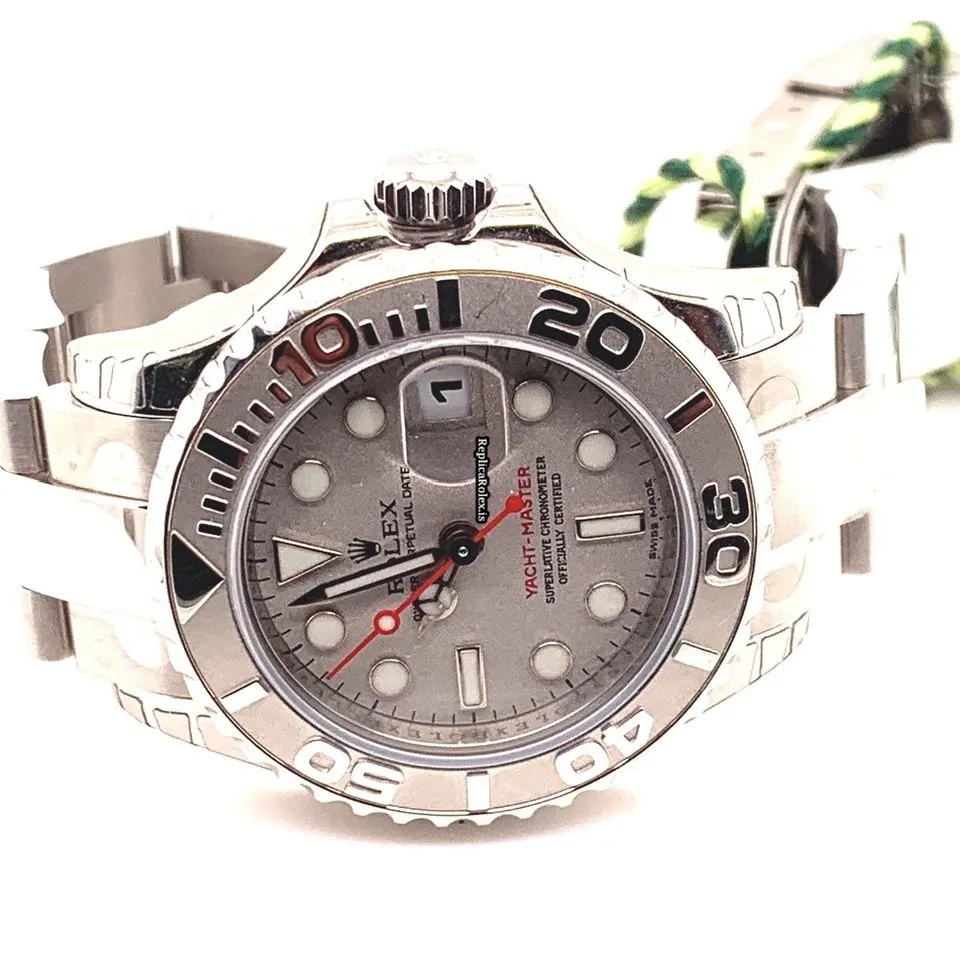Trustworthy Imitation Rolex Yacht-master 169622 Caliber 2235 Automatic Movement 29mm Steel Case Womens Watch - Image 3