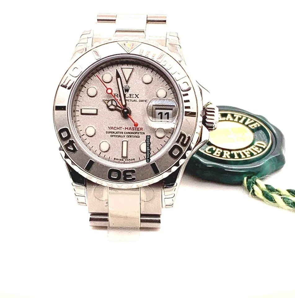 Trustworthy Imitation Rolex Yacht-master 169622 Caliber 2235 Automatic Movement 29mm Steel Case Womens Watch - Image 4