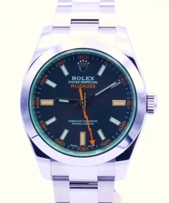 Unique Replica Rolex Milgauss 116400gv Automatic Movement 40mm Steel Case Mens/unisex Watch