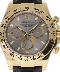 Fine Replica Rolex Daytona 116518 Caliber 4130 Automatic Movement 40mm Yellow Gold Case Mens/unisex Watch
