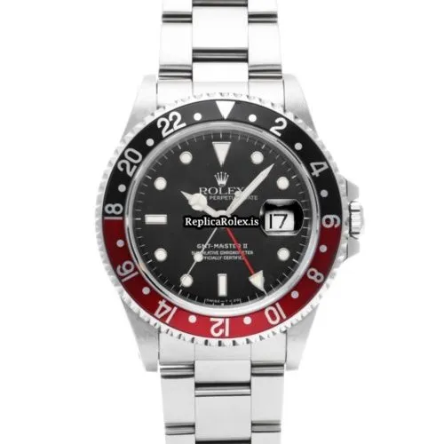 Excellent Replica Rolex Gmt-master II 16710 Caliber 3185 Automatic Movement 40mm Steel Case Watch