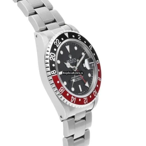 Excellent Replica Rolex Gmt-master II 16710 Caliber 3185 Automatic Movement 40mm Steel Case Watch - Image 3