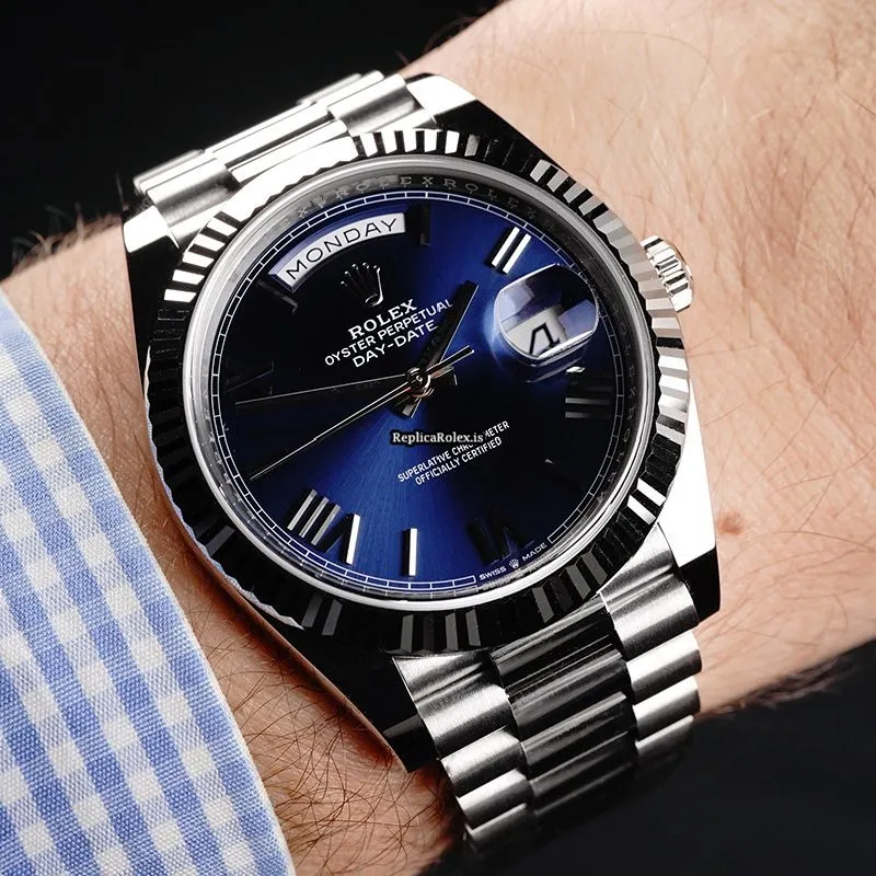 Appealing Copies Rolex Day-date 40 228239 Automatic Movement 40mm White Gold Case Mens/unisex Watch - Image 13
