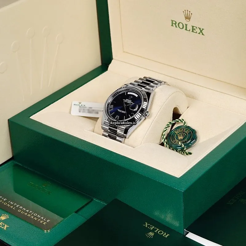 Appealing Copies Rolex Day-date 40 228239 Automatic Movement 40mm White Gold Case Mens/unisex Watch - Image 14