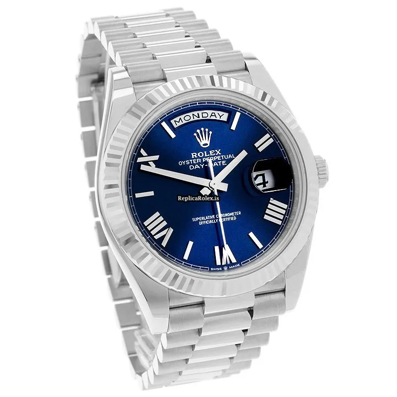 Appealing Copies Rolex Day-date 40 228239 Automatic Movement 40mm White Gold Case Mens/unisex Watch - Image 4