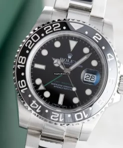 Defect Copies Rolex Gmt-master II 116710ln Caliber 3186 Automatic Movement 40mm Steel Case Mens/unisex Watch