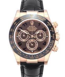 Wonderful Knockoff Rolex Daytona 116515ln Caliber 4130 Automatic Movement 40mm Rose Gold Case Mens/unisex Watch