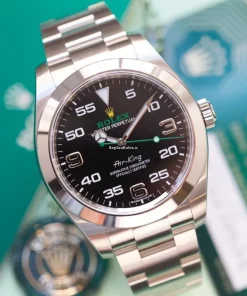Lovely Replica Rolex Air King 116900 Caliber 3131 Automatic Movement 40mm Steel Case Mens/unisex Watch