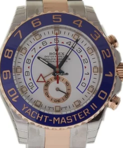 Design Replica Rolex Yacht-master II 116681 Caliber 4160 Automatic Movement 44mm Steel Case Mens/unisex Watch