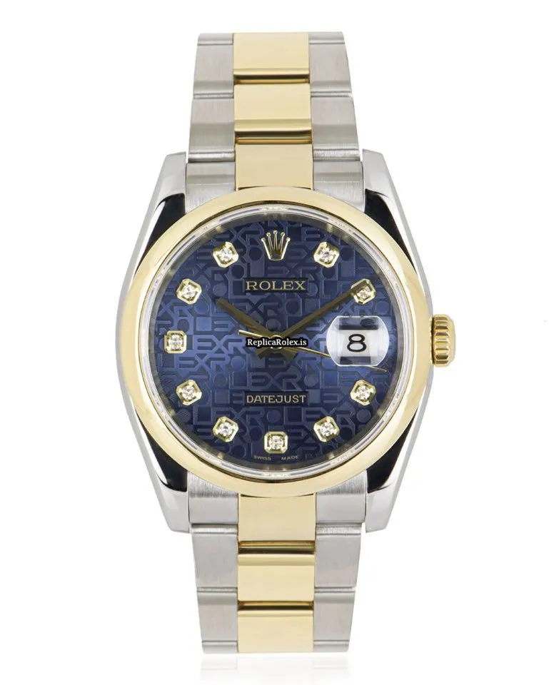 Discount Replica Rolex Datejust 116203 Automatic Movement 36mm Gold/steel Case Mens/unisex Watch