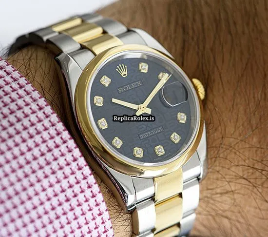 Discount Replica Rolex Datejust 116203 Automatic Movement 36mm Gold/steel Case Mens/unisex Watch - Image 8