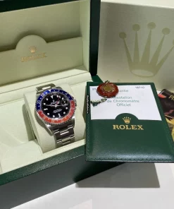 Lovely Replica Rolex Gmt-master II 16710 Caliber 3185 Automatic Movement 40mm Steel Case Mens/unisex Watch