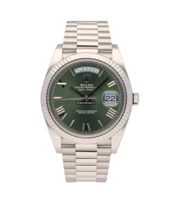 Discount Fake Rolex Day-date 40 228239-0046 Automatic Movement 40mm White Gold Case Mens/unisex Watch