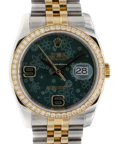 Fine Fakes Rolex Datejust 116243 Caliber 3135 Automatic Movement 36mm Gold/steel Case Watch