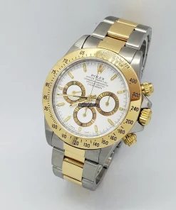 Cheap Fake Rolex Daytona 116523 Caliber 4130 Automatic Movement 40mm Gold/steel Case Mens/unisex Watch