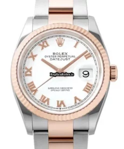 Well Made Replica Rolex Datejust 126231 Automatic Movement 36mm Gold/steel Case Mens/unisex Watch