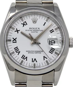 Swiss Replica Rolex Oyster Perpetual Date 15200 Automatic Movement 34mm Steel Case Womens Watch