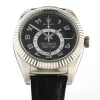 Affordable Replica Rolex Sky-dweller 326139 Automatic Movement 42mm White Gold Case Watch