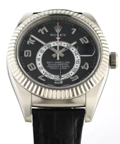Affordable Replica Rolex Sky-dweller 326139 Automatic Movement 42mm White Gold Case Watch