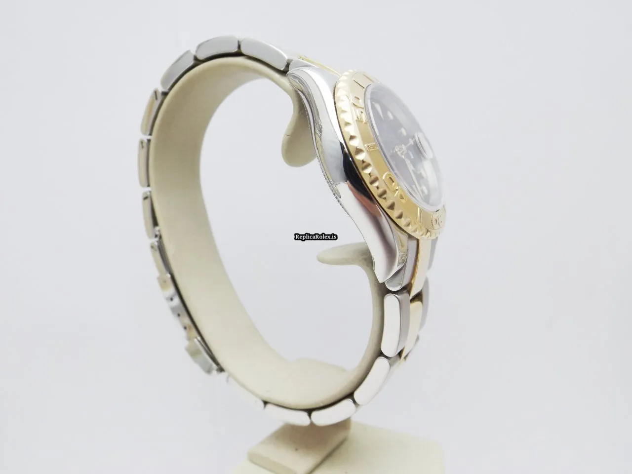 Superior Copies Rolex Yacht-master 169623 Caliber 2235 Automatic Movement 29mm Gold/steel Case Womens Watch - Image 6