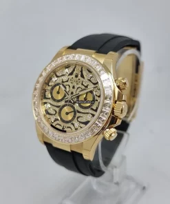 Suitable Replica Rolex Daytona 116588tbr Automatic Movement 40mm Yellow Gold Case Mens/unisex Watch