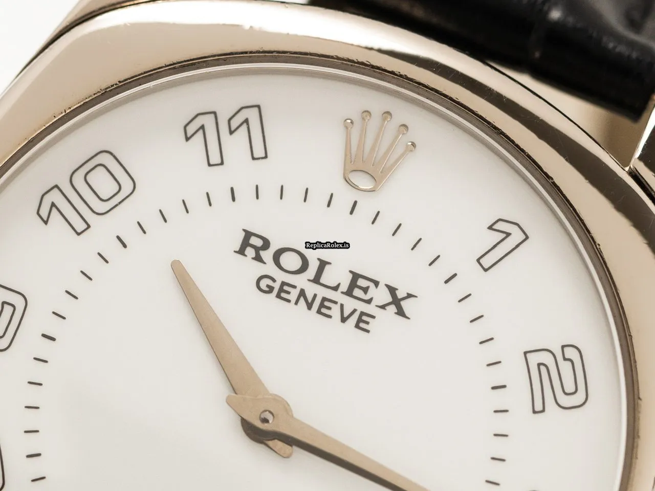 Amazing Fake Rolex Cellini Danaos Sep-33 Caliber 1602 Manual Winding Movement 33mm White Gold Case Mens/unisex Watch