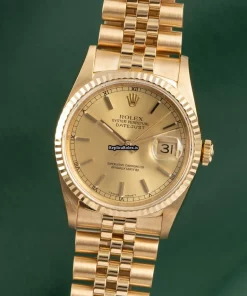 Lovely Replica Rolex Datejust 16238 Caliber 3135 Automatic Movement 36mm Yellow Gold Case Mens/unisex Watch