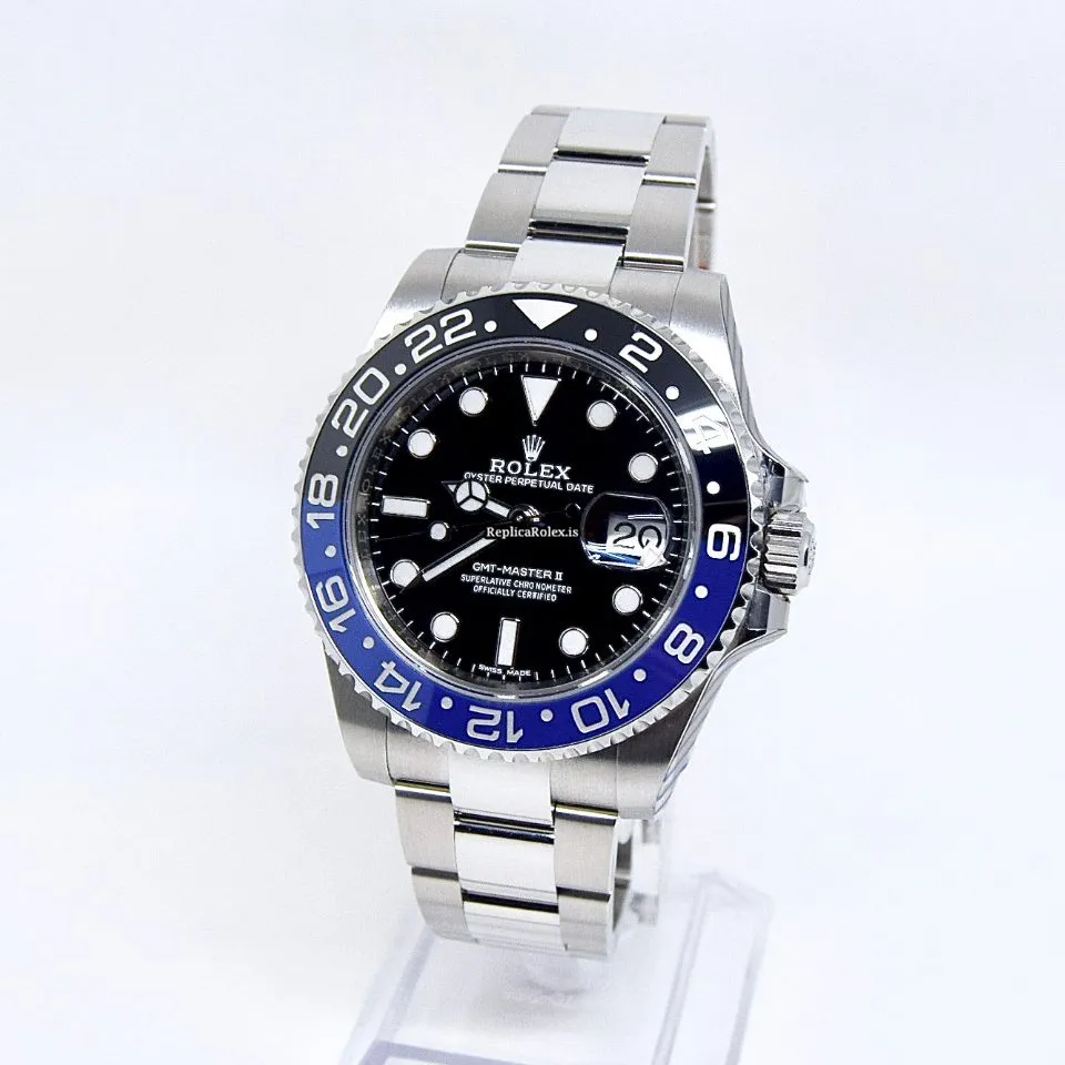 Top Replica Rolex Gmt-master II 116710blnr Caliber 3186 Automatic Movement 40mm Steel Case Mens/unisex Watch - Image 2