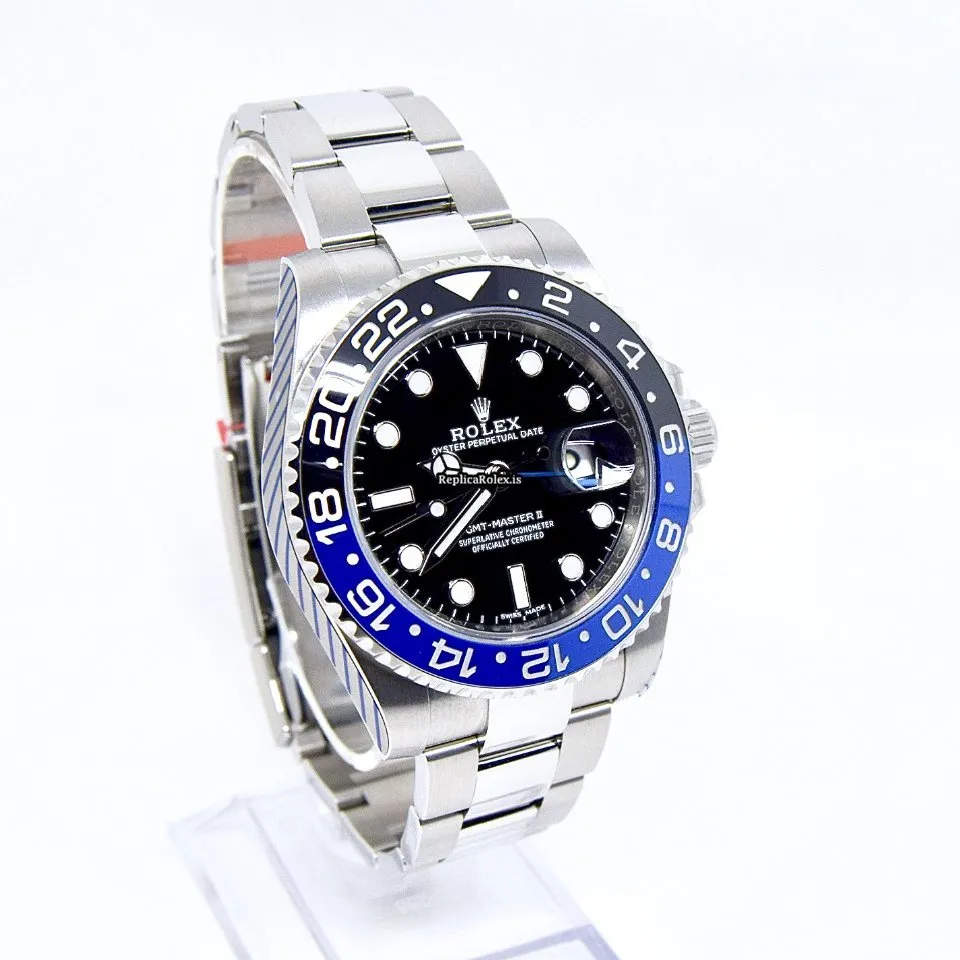 Top Replica Rolex Gmt-master II 116710blnr Caliber 3186 Automatic Movement 40mm Steel Case Mens/unisex Watch - Image 3