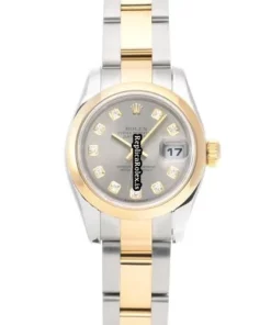 Incredible Fake Rolex Lady-datejust 179163g Automatic Movement 26mm Steel Case Womens Watch