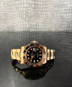 Well Made Replica Rolex Gmt-master II 126715chnr-0001 Caliber 3285 Automatic Movement 40mm Rose Gold Case Mens/unisex Watch
