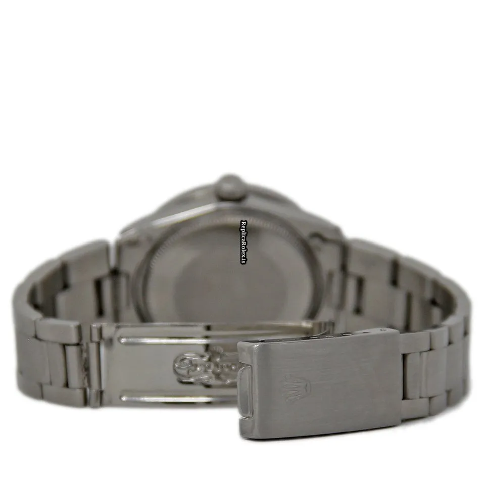 Quality Clone Rolex Air King Precision 5500 Automatic Movement 34mm Steel Case Womens Watch - Image 4