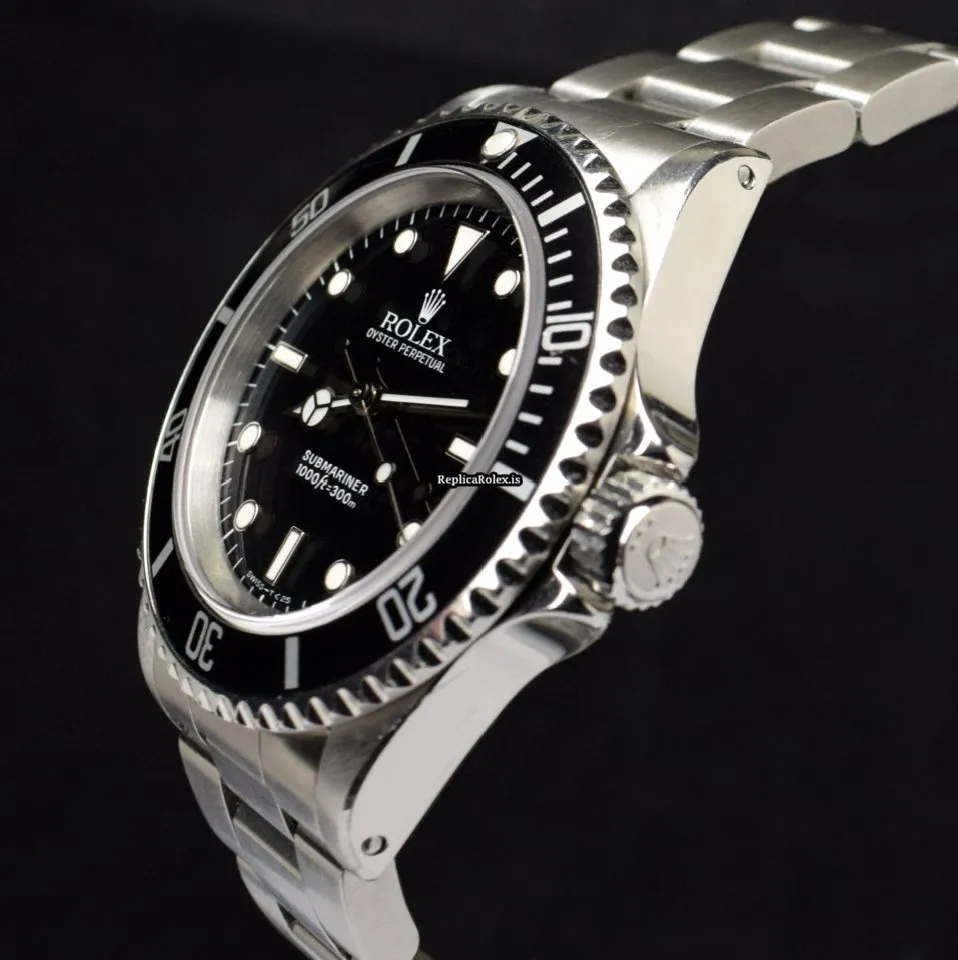 Fine Replica Rolex Submariner 14060 Automatic Movement Steel Case Mens/unisex Watch - Image 3