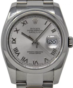 1:1 Replica Rolex Datejust 116200 Caliber 3135 Automatic Movement 36mm Steel Case Mens/unisex Watch