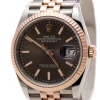 Appealing Clone Rolex Datejust 126231 Caliber 3235 Automatic Movement 36mm Gold/steel Case Mens/unisex Watch