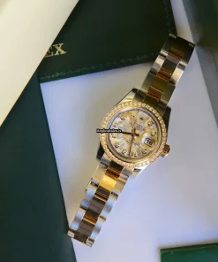 Fabulous Replica Rolex Lady-datejust 179383 Caliber 2235 Automatic Movement 26mm Gold/steel Case Womens Watch