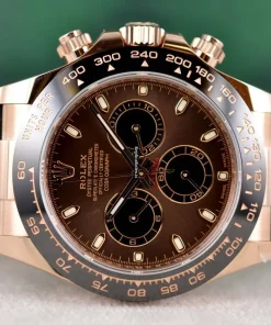 Defect Imitation Rolex Daytona 116515ln-0041 Caliber 4130 Automatic Movement 40mm Rose Gold Case Mens/unisex Watch