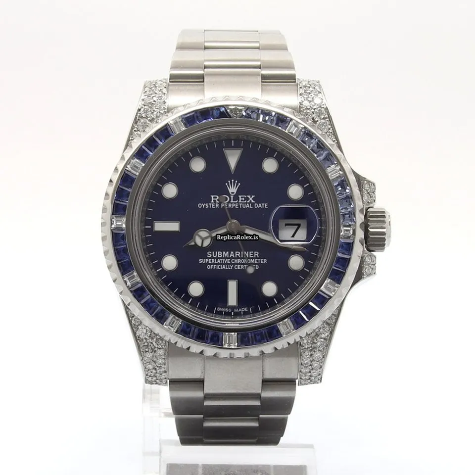 Defect Replica Rolex Submariner Date 116610ln Automatic Movement 40mm Steel Case Watch - Image 2
