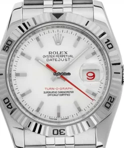 Fabulous Fake Rolex Datejust Turn-o-graph 116264 Caliber 3135 Automatic Movement 36mm Steel Case Mens/unisex Watch