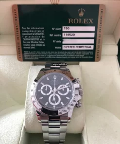 Incredible Copies Rolex Daytona 116520 Automatic Movement 40mm Steel Case Mens/unisex Watch