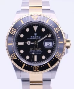 Aaa Fake Rolex Sea-dweller 126603 Caliber 3235 Automatic Movement 43mm Gold/steel Case Mens/unisex Watch